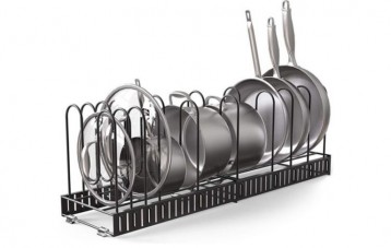 Pot Organizer Rack 伸缩锅架餐盘架