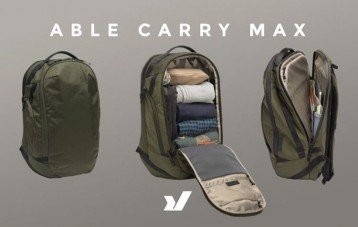 Able Carry 大容量防水双肩背包