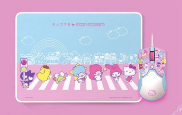雷蛇 Razer 三丽鸥 Hello Kitty 鼠标鼠标垫