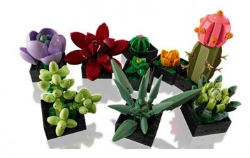 乐高 LEGO 多肉植物积木