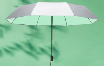奈洛 niello 钛银黑胶太阳伞