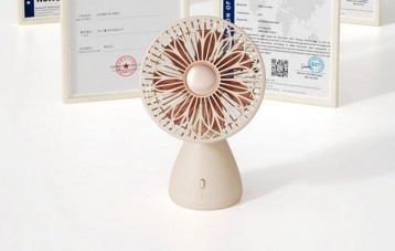 向物 Sothing 手捧花桌面小风扇