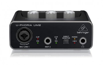 百灵达 Behringer U-Phoria UM2 外置声卡