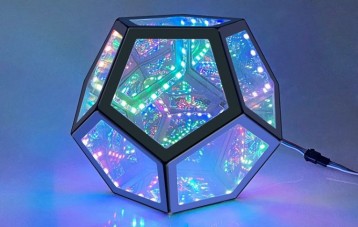 E.P.Light Infinity 十二面体创意彩色艺术夜灯