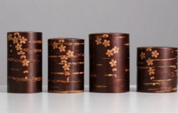 八柳 Yatsuyanagi 樱皮细工密封防潮罐