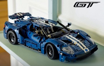 乐高 Lego 福特 GT 跑车模型拼装积木