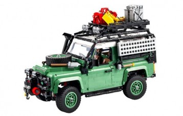 乐高 LEGO 路虎卫士越野车模型拼装积木