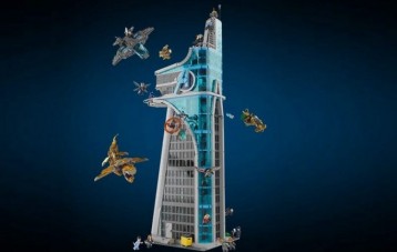 乐高 LEGO 复仇者联盟复联大厦拼搭积木