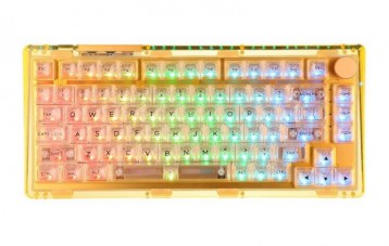 奇不木 KiiBOOM 光魅 V2 透明机械键盘