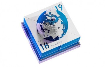 纸志 paperwill 3D 地球台历