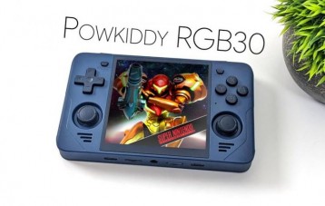 泡机堂 Powkiddy 霸王小子 RGB30 开源掌机