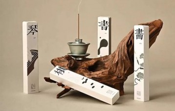琴棋书画中式香薰礼盒