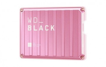 西部数据 WDBLACK P10 金属外壳粉色款外置移动硬盘