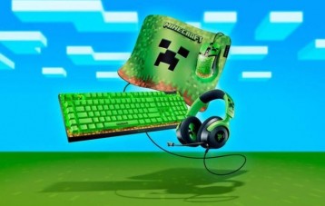 雷蛇 Razer 我的世界 MINECRAFT 联名款电脑外设