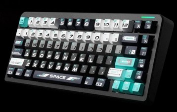 腹灵 FL-ESPORTS Geo75HE 铝坨坨磁轴机械键盘