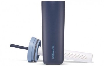 生命吸管 LifeStraw Go 双层隔热不锈钢净水保温杯