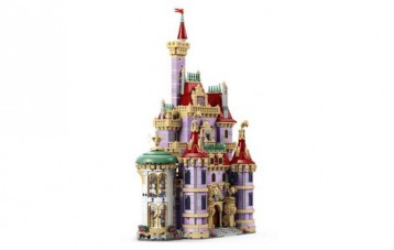 乐高 Lego 迪士尼《美女与野兽》城堡积木