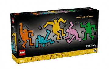 乐高 LEGO Art 凯斯·哈林 Keith Haring 舞动的小人积木玩具