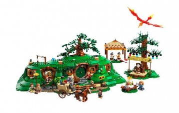 乐高 LEGO 指环王夏尔郡组装积木