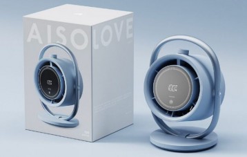 素乐 SOLOVE 桌面镜面风扇