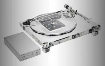 铁三角 Audio-Technica AT-LPA2 全透明黑胶唱机