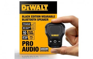 得伟 DEWALT Jobsite Pro 领夹式蓝牙音箱