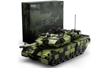 Nifeliz leopard-ii a7 豹2A7 主战坦克拼装积木模型