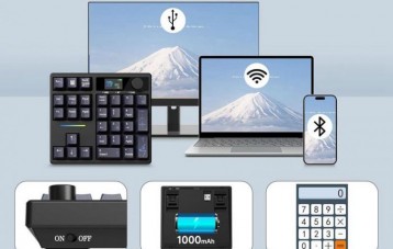 BOYI TD31Pro 三模连接数字机械键盘