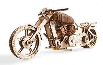 乌格 Ugears 印第安纳摩托模型拼装积木