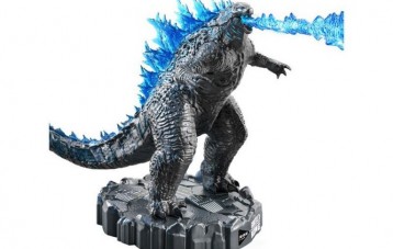 潘洛斯 PANLOS 哥斯拉灯光积木手办