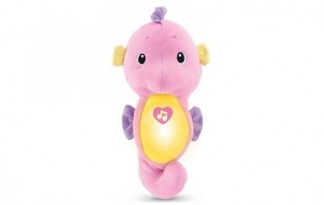 费雪 Fisher-Price Soothe & Glow 声光安抚小海马公仔玩具