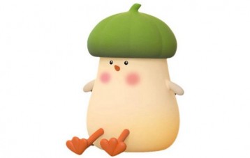 几诗硅胶小萌鸡夜灯