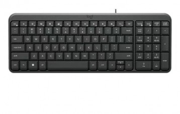 罗技 logitech K106 有线薄膜键盘