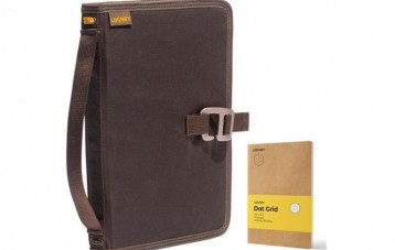 Lochby Field Journal 户外旅行记事本防水蜡帆布保护封皮