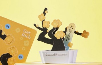 花弄里 FLWONLY NeedFlower Lucky 好运植达桌面香氛摆件