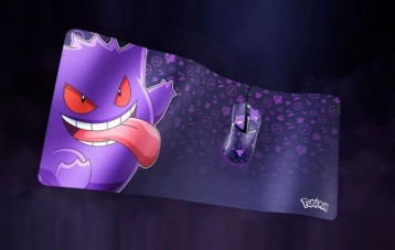 雷蛇 Razer 宝可梦耿鬼口袋妖怪联名款游戏鼠标 鼠标垫