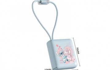 迪士尼自带双线充电宝