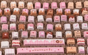 奇不木 KiiBOOM 甜绒日记键帽