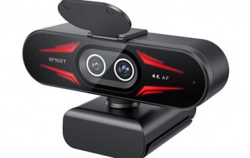 壹秘 EMEET C60E 4k 双目超清直播电脑摄像头