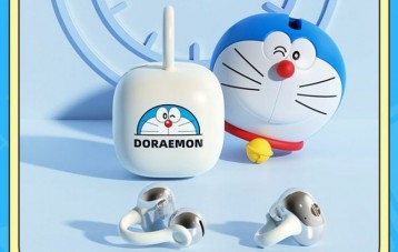 ROCK 哆啦A梦耳夹蓝牙耳机