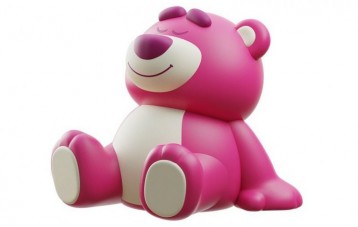 EGOGO 草莓熊硅胶小夜灯