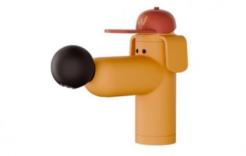 吃盐的鱼可抽拉小狗水龙头