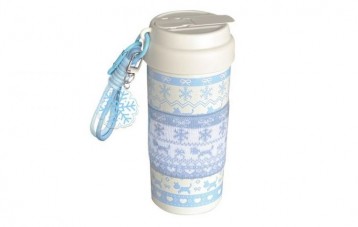 雪花费尔岛 Snowflake Fair Isle 陶瓷内胆保温杯