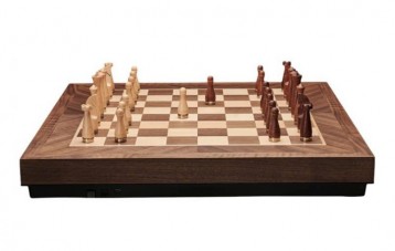 NIKOLATOY 磁性 AI 人工智能对弈实木棋子国际象棋