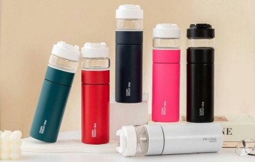 PoSelect 茶水分离保温杯