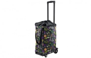 麦居伸缩折叠购物车