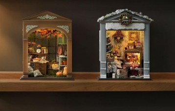 智趣屋 CUTE ROOM DIY 丰收季迷你木质小屋