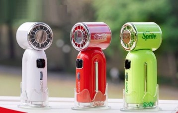 一克拉 EQURA  Coca-Cola 联名风扇