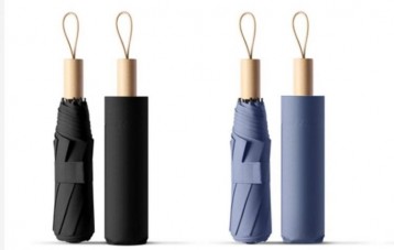 奈洛 NIELLO 纯色抗暴风雨伞