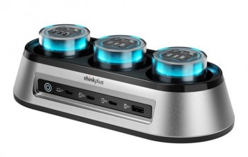 联想 ThinkPlus 锋行者氮化镓桌面充电站